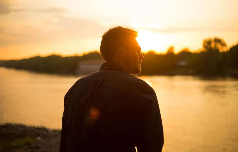 Pisces Man Watching The Sunset - 7 Pisces Man Traits